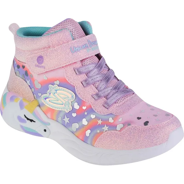 Skechers Skechers Lighted Unicorn Dreams Magical Dreamer 302332L-LPMT, voor meisje, Roze, Sneakers,Sportschoenen, maat: 33