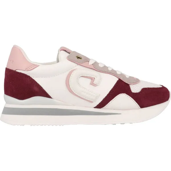 Cruyff Parkrunner Lux Wit/Bordeaux/Rood, foto 2 van 2