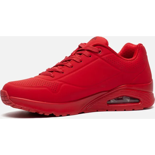 Skechers Skechers Uno - Stand On Air Heren Sneakers - Rood