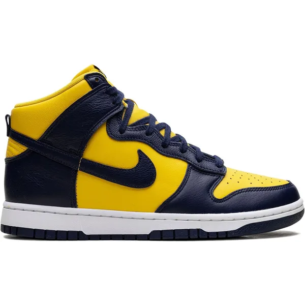 Nike Dunk Hi SP Retro High Michigan Blauw/Geel, vergelijk prijzen bij 1 winkel