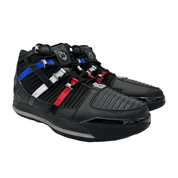 Nike Zoom Lebron III QS Black/Metallic Silver, vergelijk prijzen bij 1 winkel