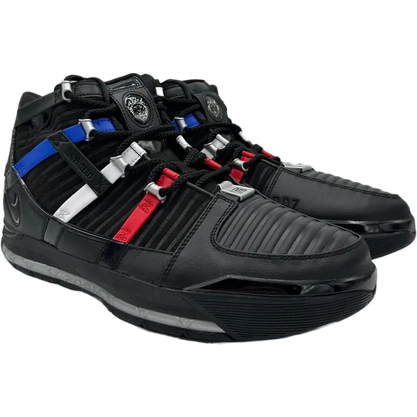 Nike Zoom Lebron III QS Black/Metallic Silver, foto 2 van 2