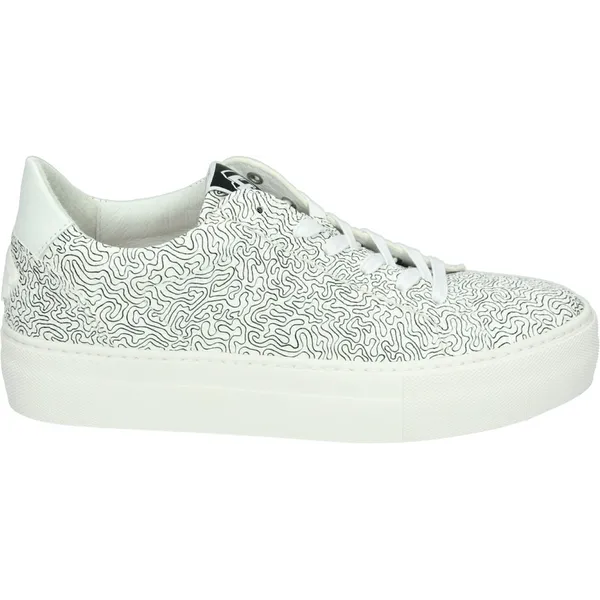 Floris van Bommel Floris van Bommel VINNI 05.40 - Volwassenen Lage sneakersDames sneakers - Kleur: Wit/beige - Maat: 37.5