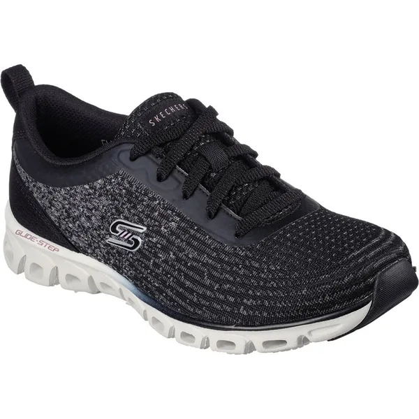 Skechers Skechers GLIDE-STEP HEAD START damessneaker 104325 BKW zwart — vergelijk prijzen bij 1 winkel