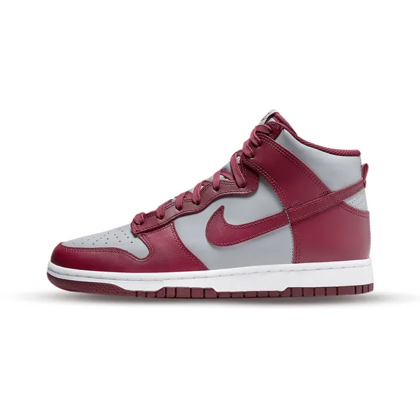 Nike Dunk High Dark Beetroot Bordeaux/Rood/Lichtgrijs, foto 2 van 2