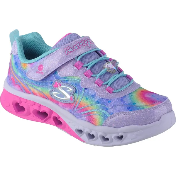 Skechers Flutter Heart Lights Groovy Swirl Roze Kids, vergelijk prijzen bij 1 winkel
