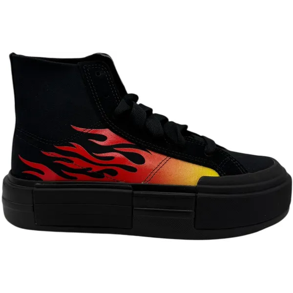 Converse Converse Ctas Cruise HI - Sneakers - Dames - Zwart/Rood/Geel