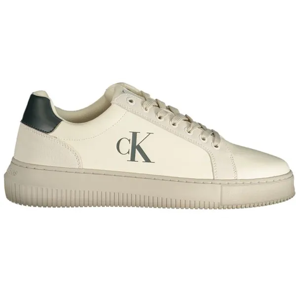 Calvin Klein Calvin Klein CK Low Top Sneaker Minimalist Design - White
