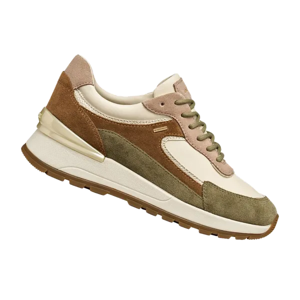 Geox Desya Abx Beige/Groen, vergelijk prijzen bij 1 winkel