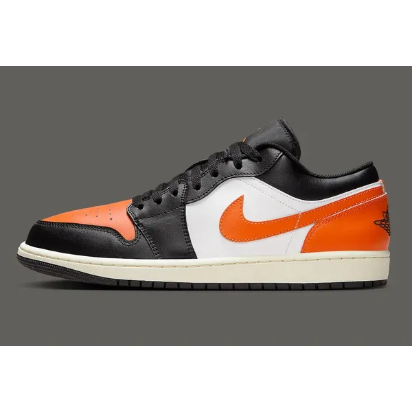 Nike Air Jordan 1 Low - Shattered Backboard / Oranje / Wit / Zwart - Sneakers Heren