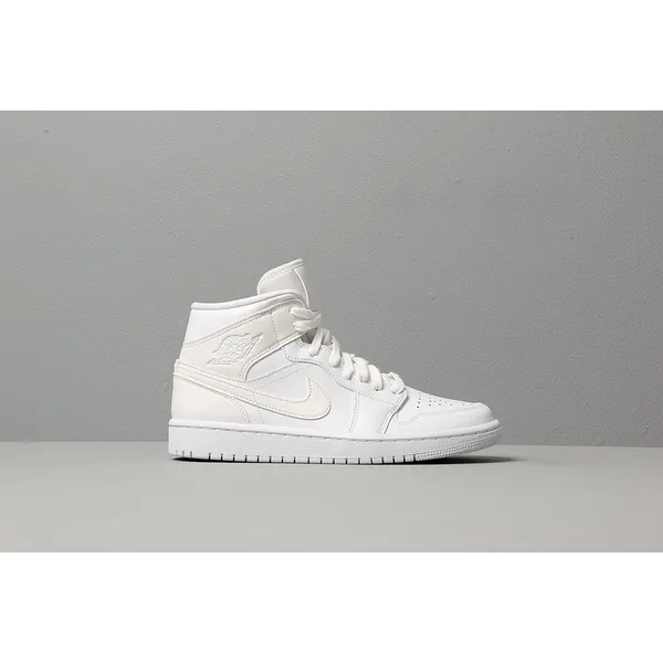 Nike Nike Air Jordan 1 Mid - Sneaker - Wit - Maat 40 - Doos zonder deksel - Limited edition