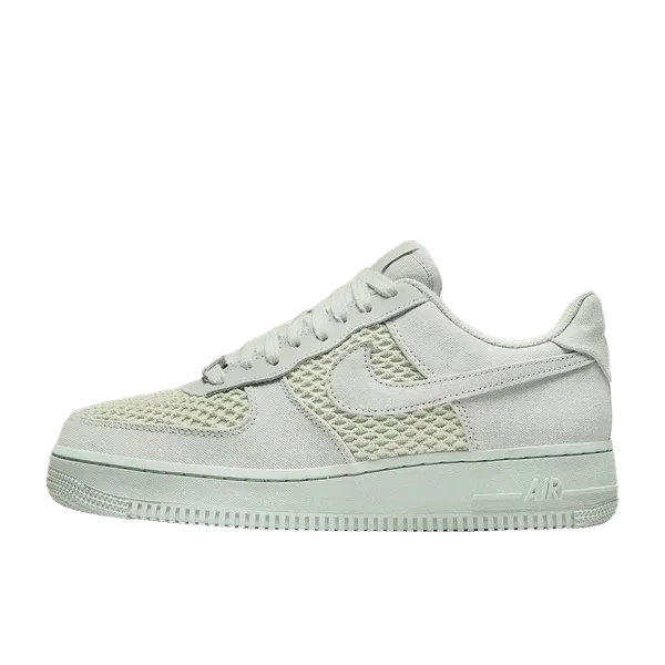 Nike Air Force 1 Low '07 Lichtzilver Denim Mesh Lichtgrijs, vergelijk prijzen bij 1 winkel