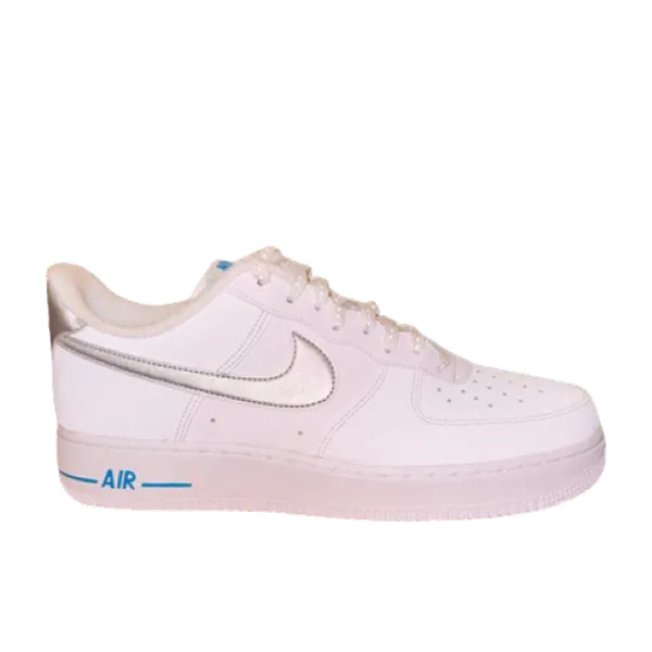 Nike Aie Force 1 '07 F22 Wit/Blauw/Zilver, vergelijk prijzen bij 1 winkel