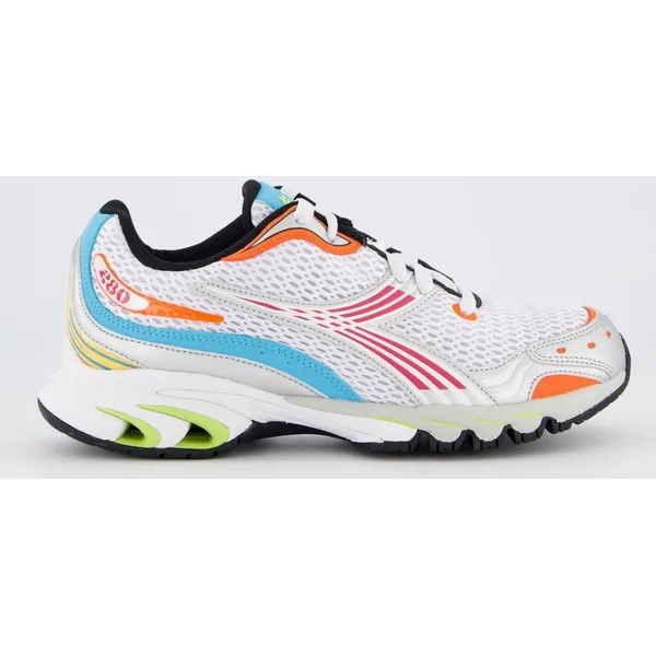 Diadora Diadora Dames Mythos 280 Sneaker Wit/Multi — vergelijk prijzen bij 1 winkel