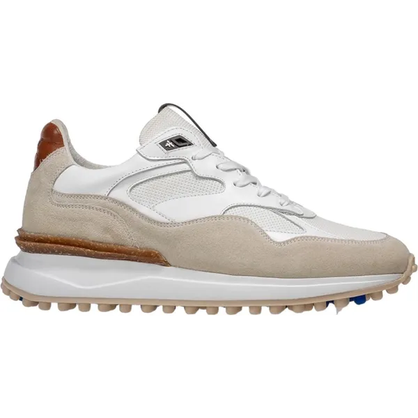 Floris van Bommel Floris van Bommel Noppi 18.03 Sneakers wit Suede