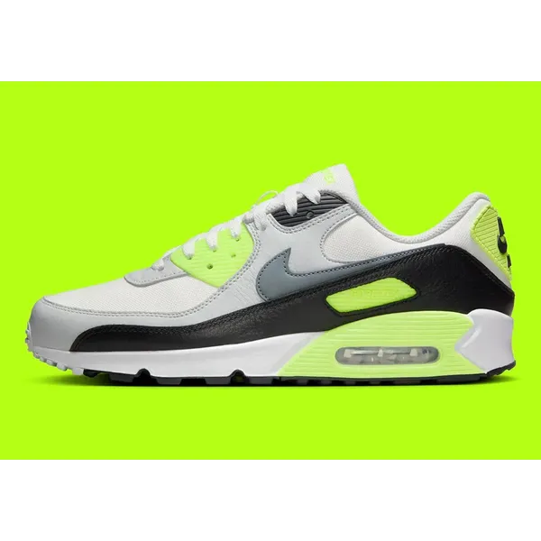 Nike Nike Air Max 90 Gore-Tex - Maat 40.5 - "Volt" Grijs Wit Zwart - Sneakers Unisex