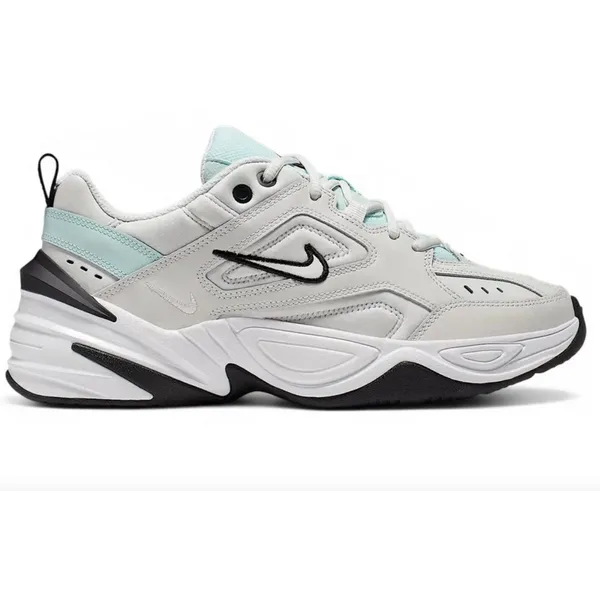 Nike Nike M2K Tekno - Maat 40 - Platinum Tint / Baby Blue - Sneakers Dames - Doos Zonder Deksel