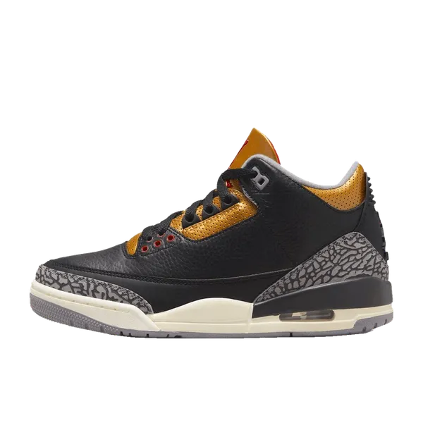 Nike Air Jordan 3 'Black Cement Gold Goud/Zwart, vergelijk prijzen bij 1 winkel