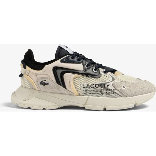 Lacoste L003 Neo Heren Sneakers - Gebroken Wit/Zwart
