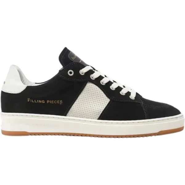 Filling Pieces Filling Pieces Court Strata Black - Heren Sneakers