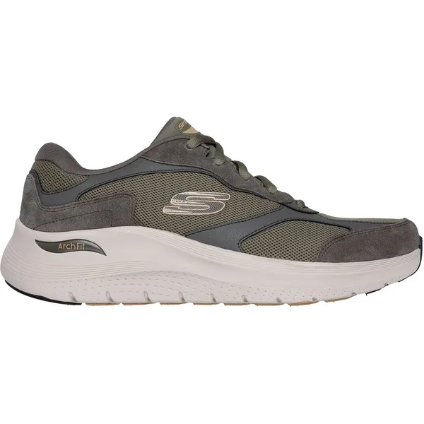 Skechers Skechers Arch Fit 2.0 - The Keep - Heren Sneakers - Olijfgroen
