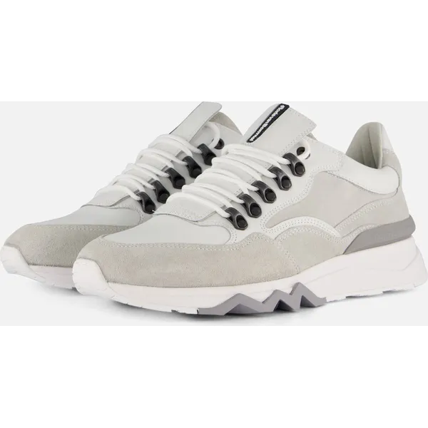 Floris van Bommel Floris van Bommel Floris van Floris van Bommel van Floris van Bommel Sneakers Heren - Lage sneakers / Herenschoenen - Leer - SFM-10135 - Wit