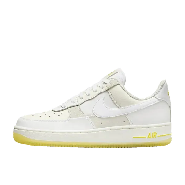 Nike Air Force 1 '07 Low Wit/Geel, vergelijk prijzen bij 1 winkel