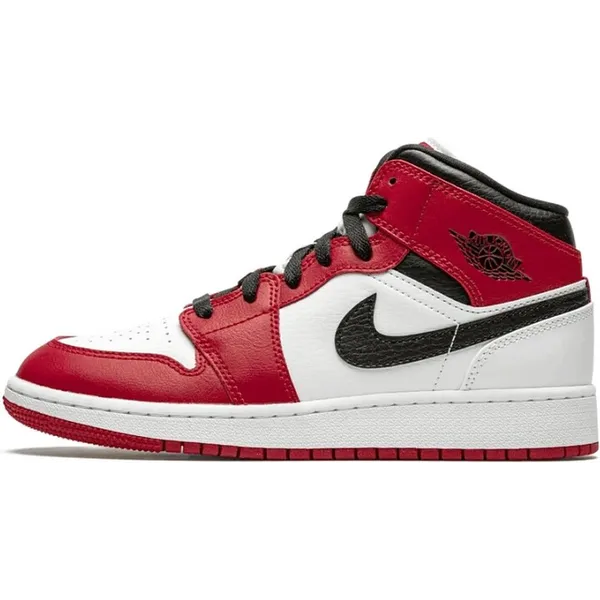 Nike Air Jordan 1 Mid Chicago White, foto 2 van 2