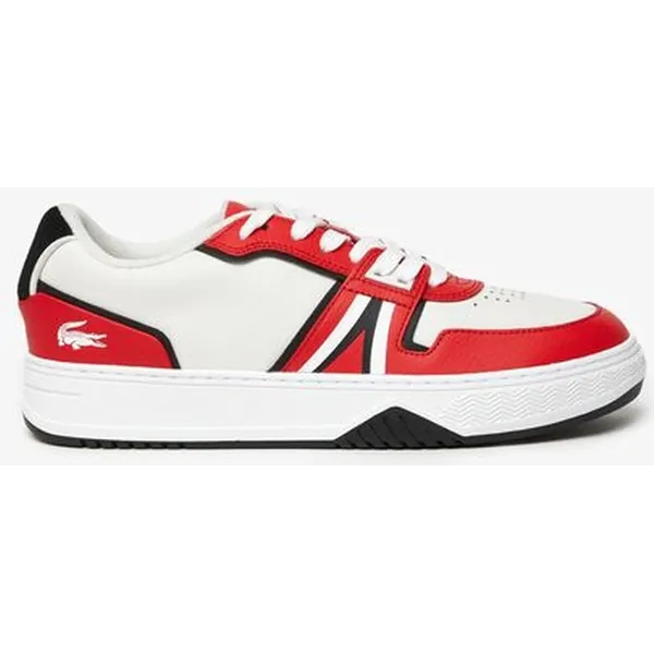 Lacoste Lacoste Sneakers - Maat 41 - Rood/Wit/Zwart
