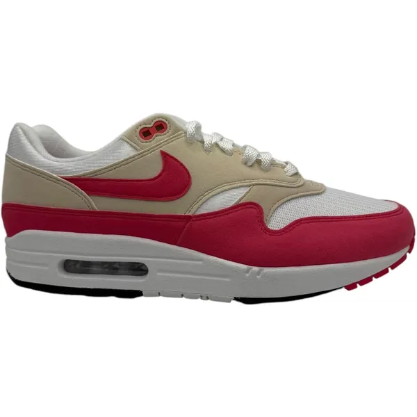 Nike Nike Air max 1 - Sneakers - Dames - Wit/Roze