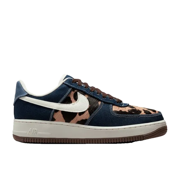 Nike Air Force 1 '07 Blauw/Panterprint, vergelijk prijzen bij 1 winkel
