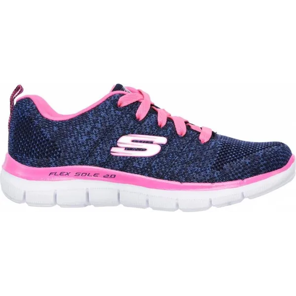 Skechers Skechers Skech Appeal 2.0 High Energy blauw sneakers meisjes