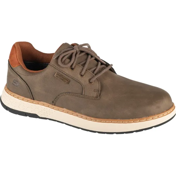 Skechers Skechers Heren Avontuurlijke Lage Sneakers - Bruin, Maat 42,5 voor Stijlvol Wandelen en Comfort