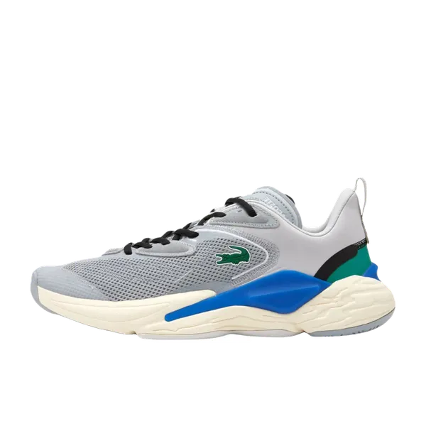 Lacoste Aceshot 222 SMA Grijs/Off-white/Blauw, vergelijk prijzen bij 1 winkel