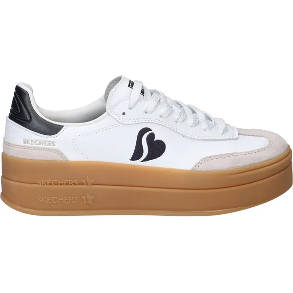 Skechers Skechers Academy Hi dames sneaker - Wit zwart