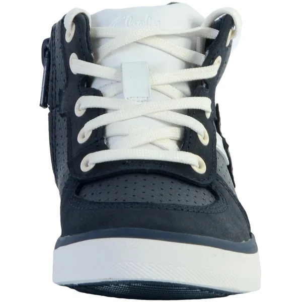 Clarks Clarks City Flake leren sportschoenen met hoge bovenkant voor kinderen — vergelijk prijzen bij 1 winkel