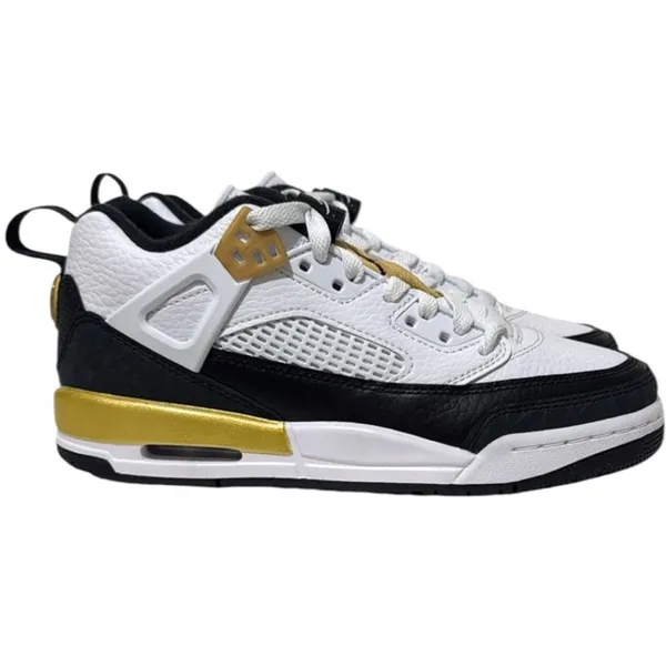 Jordan Spizike Low Wit/Zwart/Goud Kids, vergelijk prijzen bij 1 winkel
