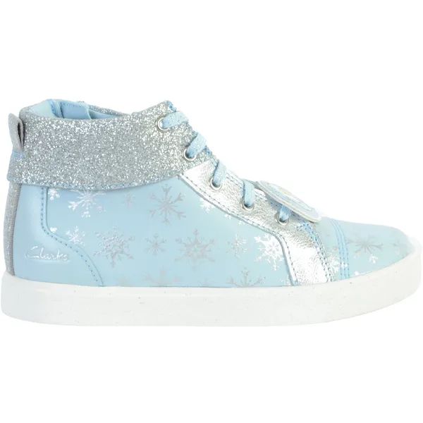 Clarks Clarks City Ice Junior Leren Hi-Top Sneakers — vergelijk prijzen bij 1 winkel