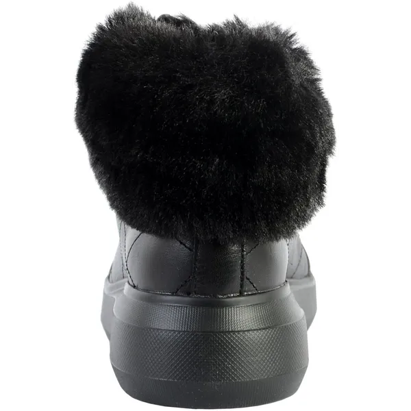 Geox D Rubidia C Hi-Top Nappa+ Synt.Fur Zwart, vergelijk prijzen bij 1 winkel