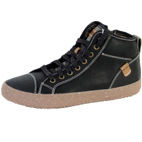 GEOX GEOX Kinderschoenen J Alonisso B.G - WAX.LEA+CANV — vergelijk prijzen bij 1 winkel