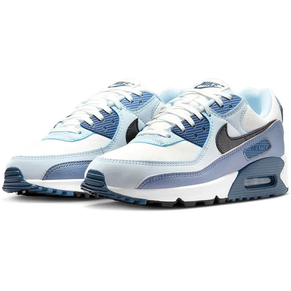 Nike Air Max 90 wit - blauw - zwart
