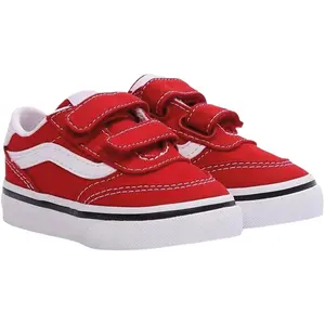 Vans Brooklyn LS rood