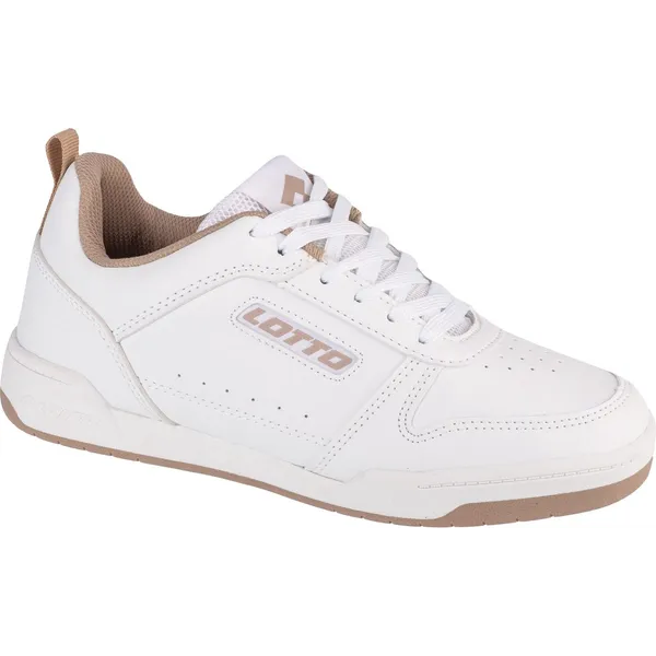 Lotto TOCO BC unisex sneaker lage schoenen 2400172U wit/beige