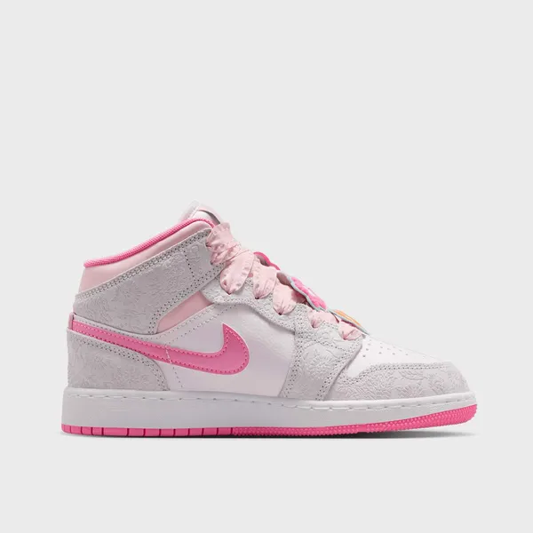 Air Jordan 1 Mid SE (GS) Lichtroze, foto 2 van 3