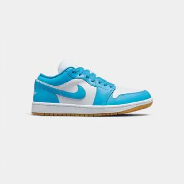 Nike Lage Sneakers Nike Jordan 1 Low White Gum Light Brown Dark Powder Blue (Women's) — vergelijk prijzen bij 1 winkel