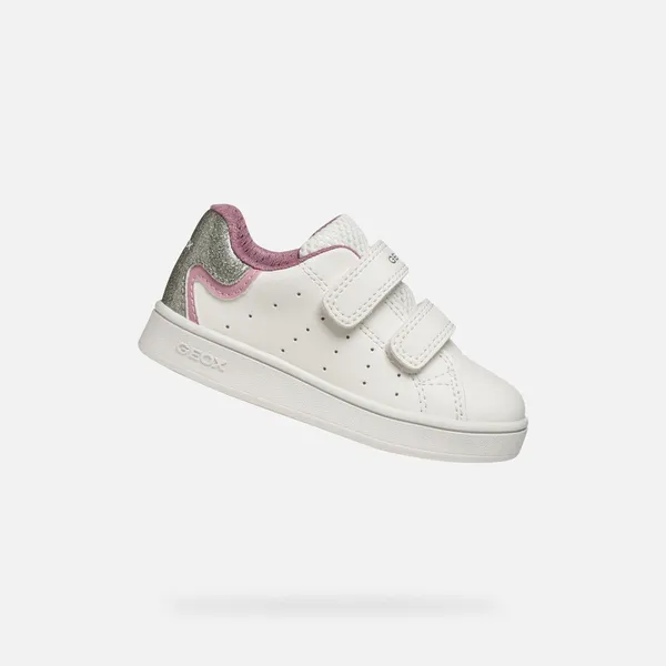 Geox Eclyper Wit/Roze Kids, vergelijk prijzen bij 1 winkel