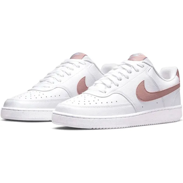 Nike Court Vision Low wit - roze