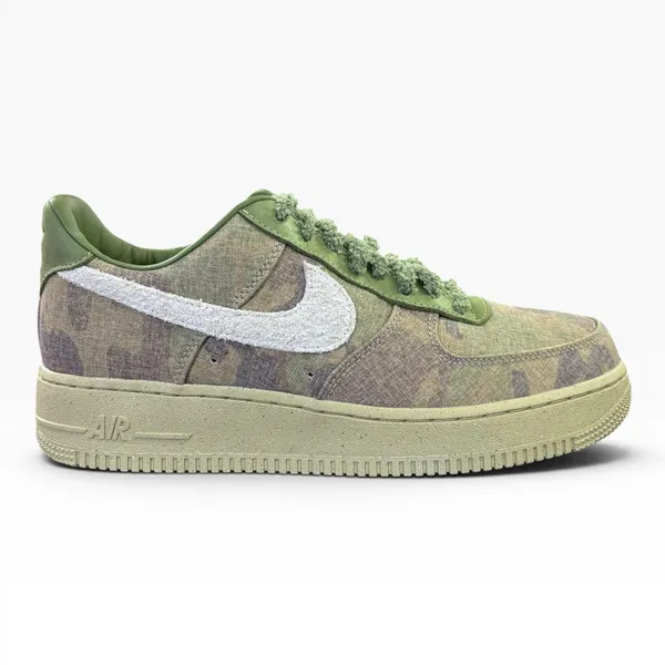 Nike Nike Air Force 1 Low QS - Sneakers - Groen / Wit — vergelijk prijzen bij 1 winkel