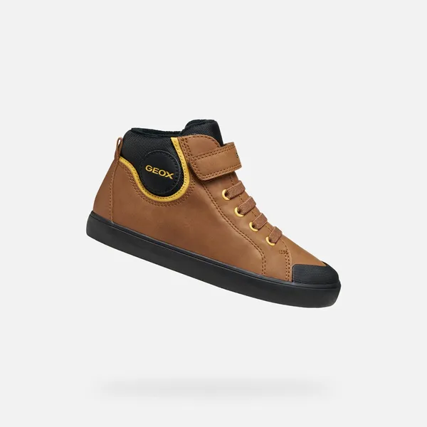 Geox Gisli Bruin/Zwart Kids, vergelijk prijzen bij 1 winkel