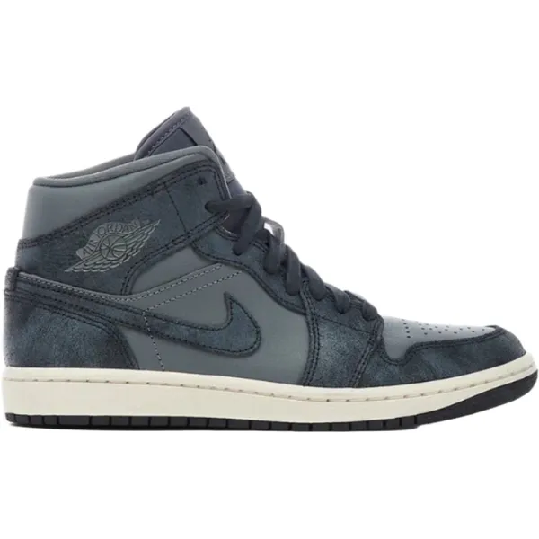 Nike Air Jordan 1 Mid Gri Meerkleurig